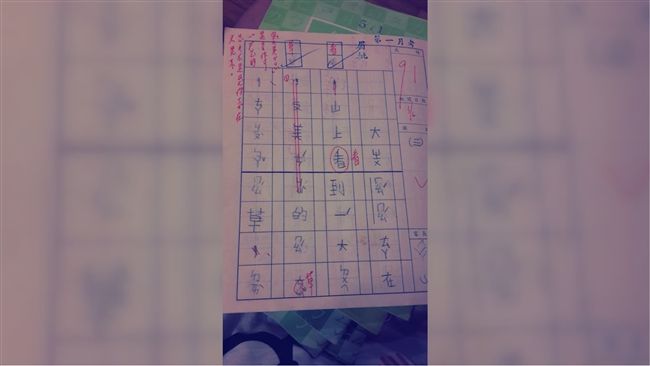 她將優美詞句加入作文　讓家人全笑暈