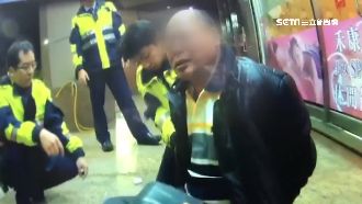 男辱警還嗆脫衣單挑　警噴辣椒水壓制