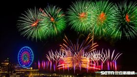 義大世界跨年煙火,交通管制。（圖／義大提供）