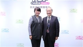 新黨主席郁慕明今接受廣播《POP搶先爆》專訪談王炳忠涉共諜一案