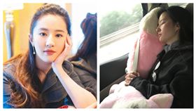 劉亦菲,圖/翻攝自微博