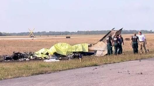 濃霧中冒險起飛！飛機墜佛州機場5死