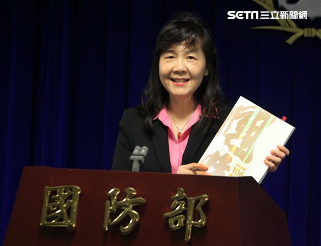 戰規司國防政策處簡任處長苗蕙芬。（記者邱榮吉/攝影）