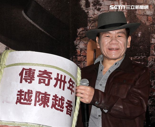 趙傳傳奇30週年全新專輯「你過得還好嗎」，溫暖出輯。（記者邱榮吉/攝影）