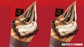 GODIVA霜淇淋買一送一。（圖／GODIVA提供）