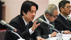 行政院長賴清德召開2017年終記者會。 圖／記者林敬旻攝