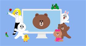 免費,通訊軟體,LINE,螢幕保護程式,下載,熊大,兔兔