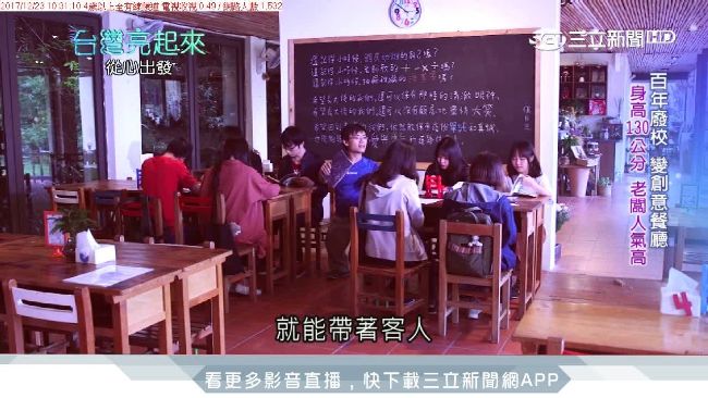 百年廢校成餐廳　高材生深山闢桃花源