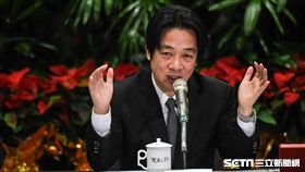 行政院長賴清德召開2017年終記者會。 圖／記者林敬旻攝