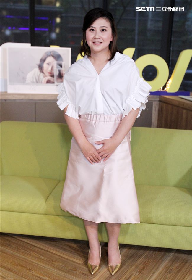 林喬安上「安安大明星」宣傳專輯。（記者邱榮吉/攝影）