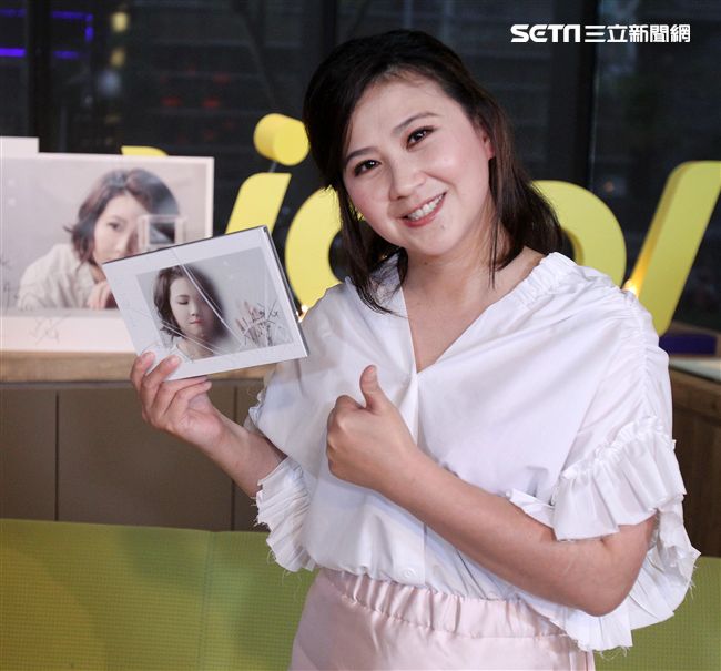 林喬安上「安安大明星」宣傳專輯。（記者邱榮吉/攝影）