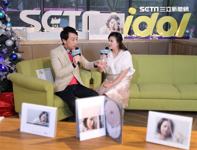 林喬安上「安安大明星」宣傳專輯。（記者邱榮吉/攝影）