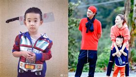 小小春 陳小春 應采兒 Jasper /翻攝自微博