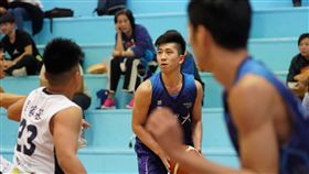 ▲台灣體大張耕淯（右二）今日繳出全隊最高23分。（圖／大專體總提供）