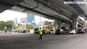 元旦連續假期將有交通疏導措施，用路人應保持路口淨空避免受罰（翻攝畫面）