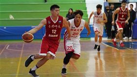 ▲台師大周桂羽（左）轟下全隊最高17分。（圖／大專體總提供）