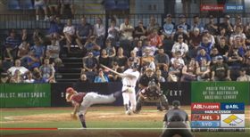 ▲蔣智賢在澳洲職棒掃射7發全壘打。（圖／截自網路）