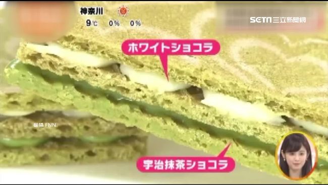 抹茶拿鐵餅乾超酥脆　網推東京必買！