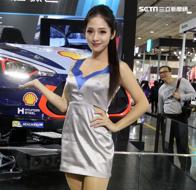 2018世界汽車大展在台北南港世貿展覽館登場。（記者邱榮吉/攝影）