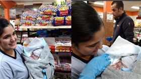 超市,孕婦,生產,美國,加州,Fresno,Issamar Sepulveda　圖／翻攝自臉書