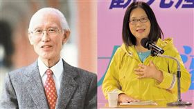 余光中,管碧玲
合成圖翻攝自臉書