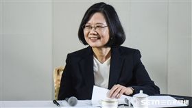 總統蔡英文2017年終媒體茶敘。 圖／記者林敬旻攝