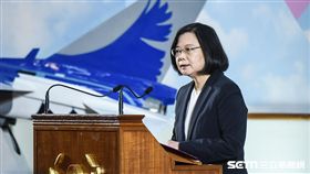 總統蔡英文2017年終媒體茶敘。 圖／記者林敬旻攝