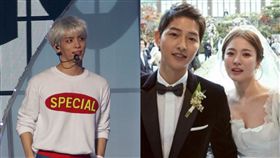 金鐘鉉,宋仲基,宋慧喬
圖翻攝自SHINEE臉書、微博