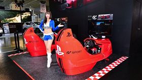 Gran Turismo模擬機。（圖／鍾釗榛攝影）