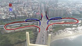 重陽橋,機車道,騎士,摩托車,彎道,危險,事故
（圖／翻攝自小老婆汽機車資訊網）