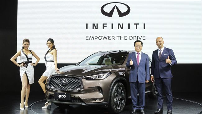 INFINITI QX50首度展出
