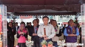 柯文哲開工北投區奇岩長青樂活大樓　北市府提供