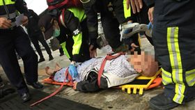 台鐵,旅客,跌落月台,區間車,山佳站(台鐵提供)