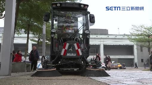 獨／1台抵4人！北市用它清跨年垃圾