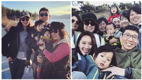  隋棠,看鏡頭,Max,Lucy,Tony,合照/臉書