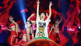 謝金燕高雄跨年　圖／民視提供