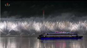 北韓跨年煙火／Sarah_Lia YouTube
