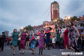 107年元旦總統府升旗音樂會活動。（翻攝總統府臉書）