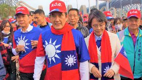 迎2108　馬英九與民眾健走（1）