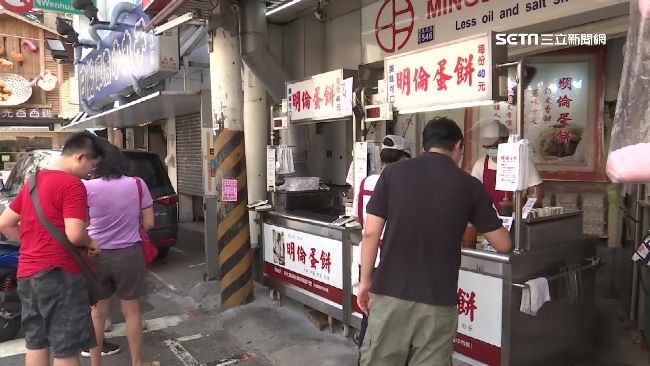 明倫蛋餅二店沒發票！業者：不同商號