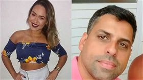 巴西,里約熱內盧,Hayssa Alves,Jorge Aguiar da Silva,音樂,搭訕,休假,休般,開槍,手槍　圖／翻攝自臉書