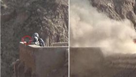 新兵在投擲手榴彈時意外脫手，班長3秒內成功救人。（圖／翻攝頭條日報）