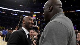 Shaquille O'Neal與Kobe Bryant（ap）