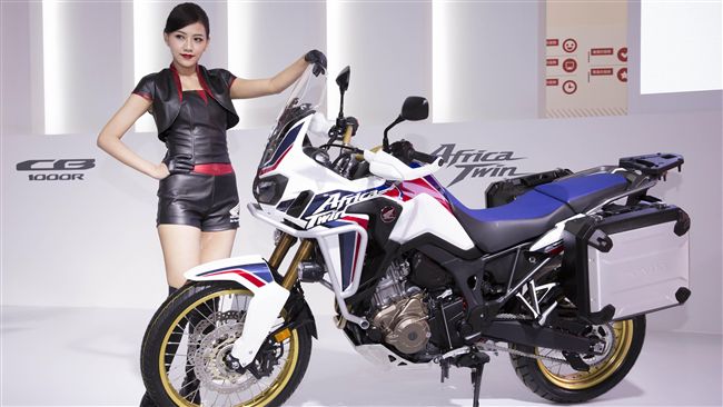 台北車展　Honda全新重機亮相