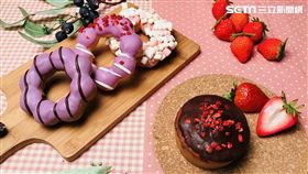 草莓季限定甜甜圈。（圖／Mister Donut提供）