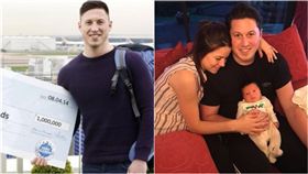 床戰,百萬樂透,樂透,百萬富翁,結婚,中獎,Matt Myles,EuroMillions,英國　圖／翻攝自鏡報　