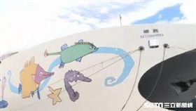 「麗娜輪」纜繩斷裂　撞擊靠泊蘭陽軍艦及淮陽軍艦害進水