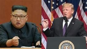 ▲美國總統川普開嗆北韓領導人金正恩。（圖／資料照）