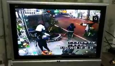 熱血！民見搶銀樓歹徒想逃上前制伏！