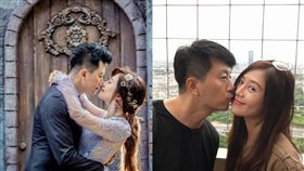  文汶、吳皓昇 圖翻攝自文汶臉書 https://www.facebook.com/wenwen0930/